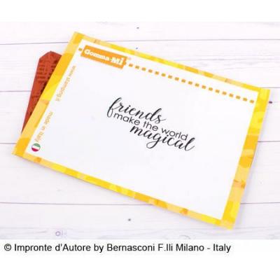 Impronte d’Autore Unmounted Rubber Stamp - Magical World